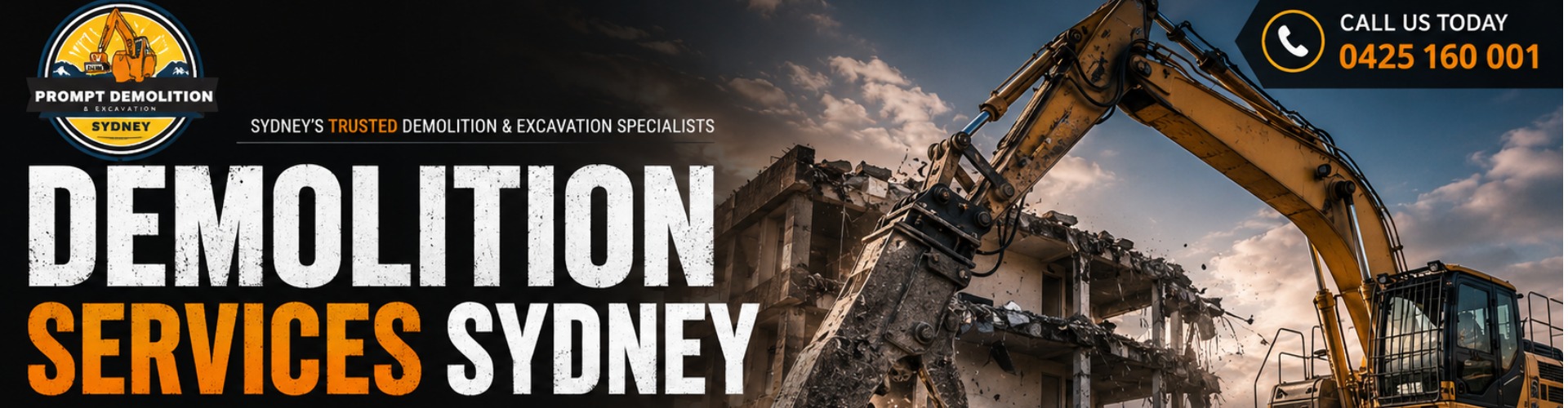 Prompt Demolition and Excavation Pty Ltd cover photo