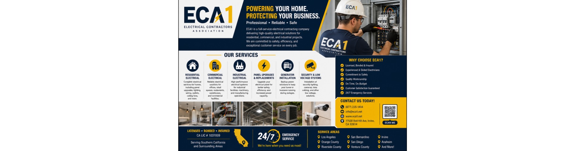 ECA CONSTRUCTION & ELECTRIC cover photo