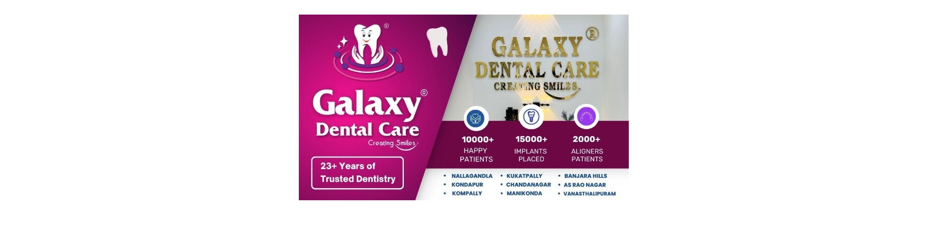 Galaxy Dental Care | Best Dental Clinic In Nallagandla cover photo