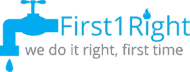 First1Right Plumbing & Heating logo