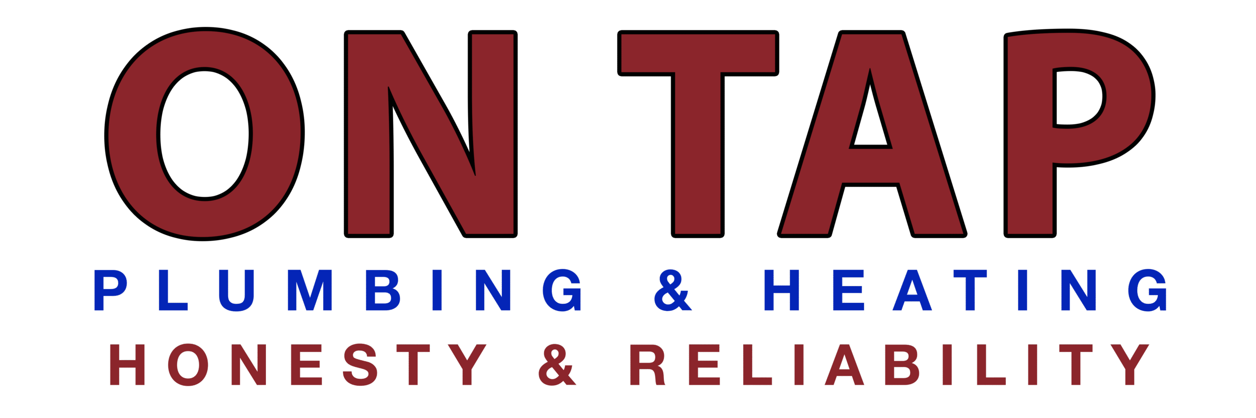 On tap plumbing logo