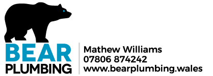 Bear plumbing and heating logo