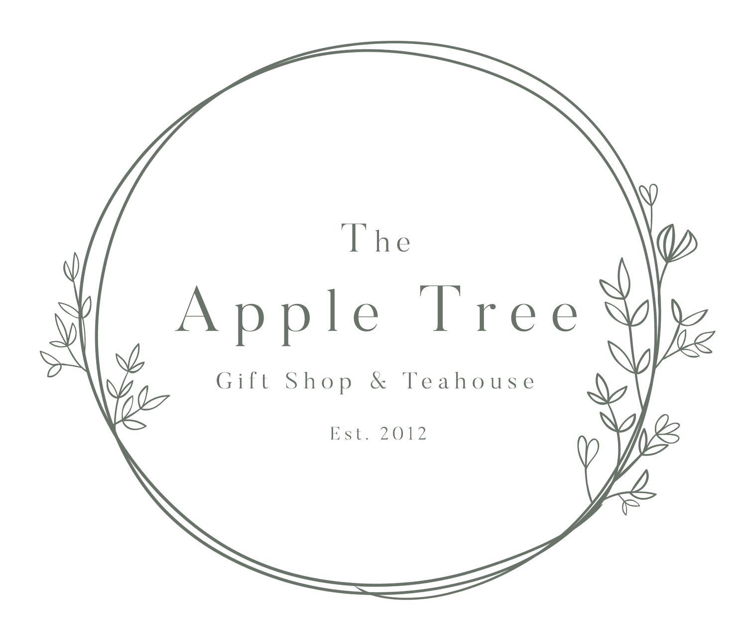 The Apple Tree Gift Shop and Teahouse logo