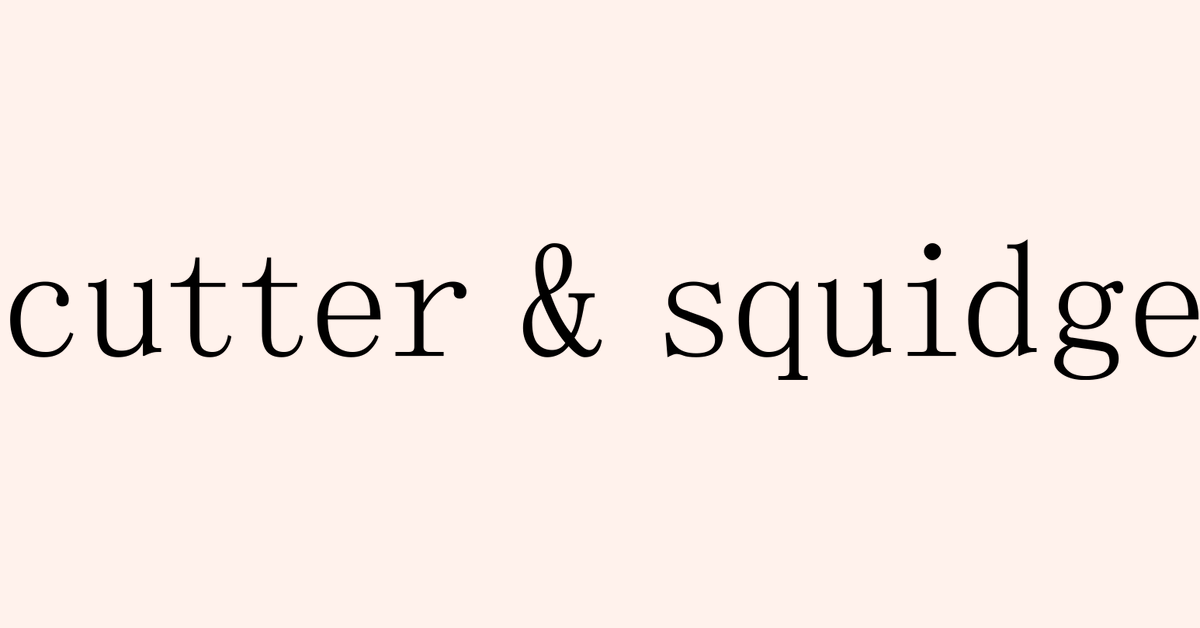 Cutter & Squidge logo