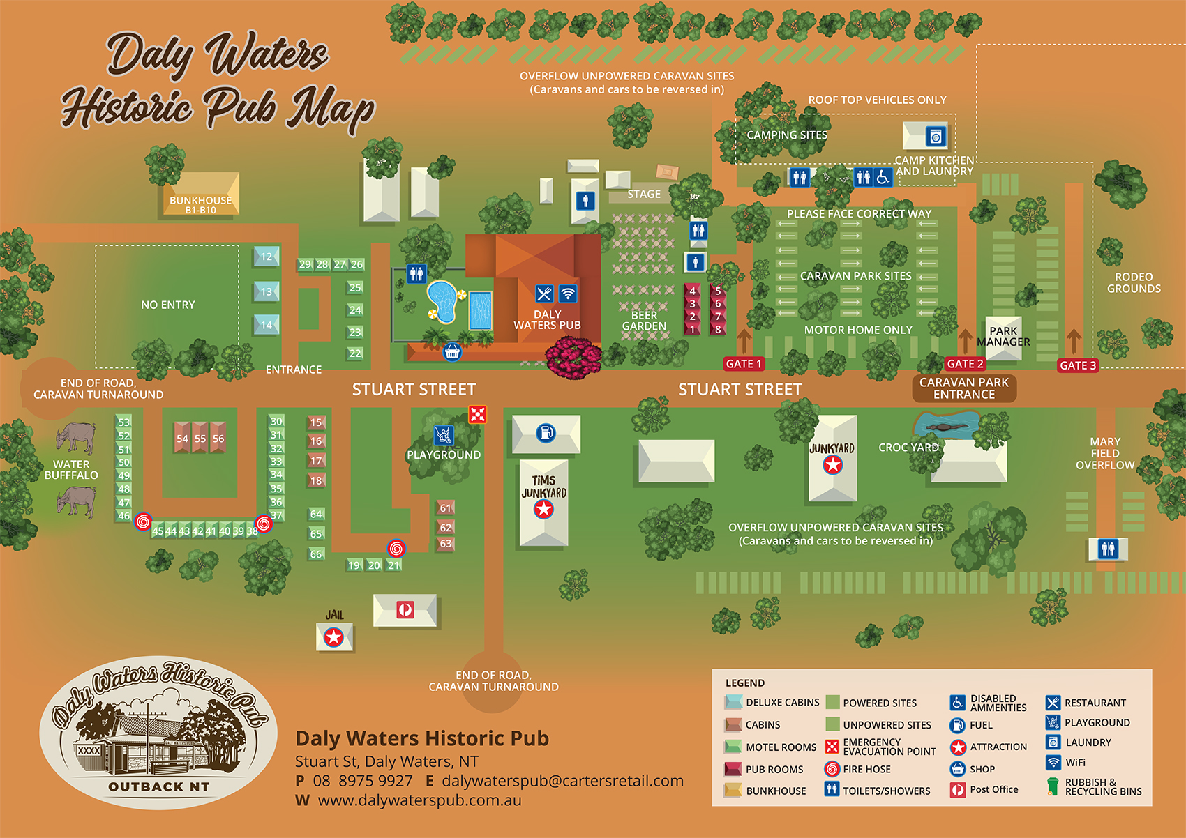 Daly Waters Historic Pub logo