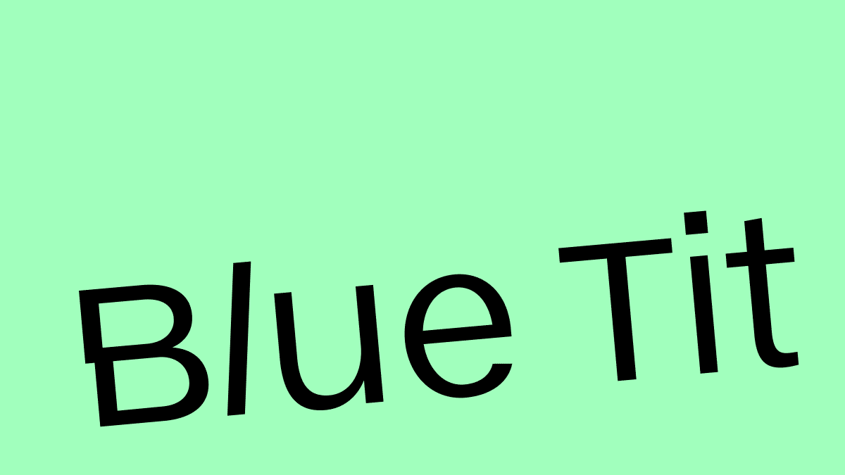 Blue Tit logo