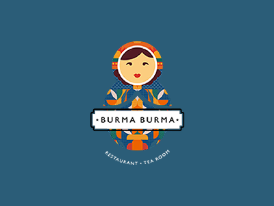 Burma Burma Restaurant and Tea Room logo