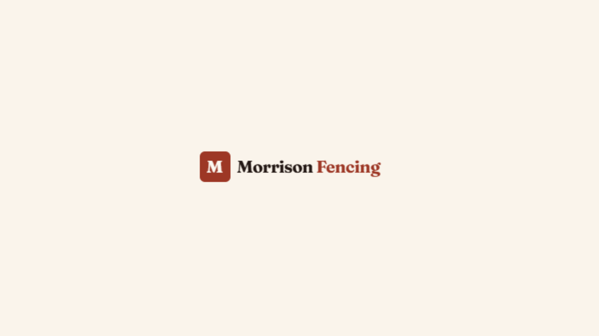 Morrison Gate & Fence logo